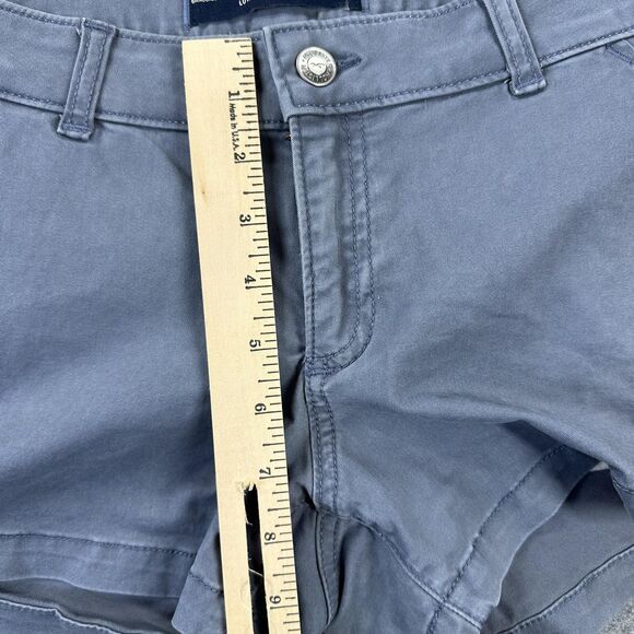 Hollister Shorts Womens 5 W27 Gray Low Rise 3" Chino Casual Summer Walking - Picture 7 of 9